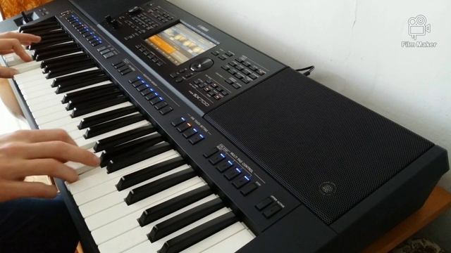 Oczy zielone ,,Ach Ty cyganko" cover Yamaha sx700 смотреть онлайн