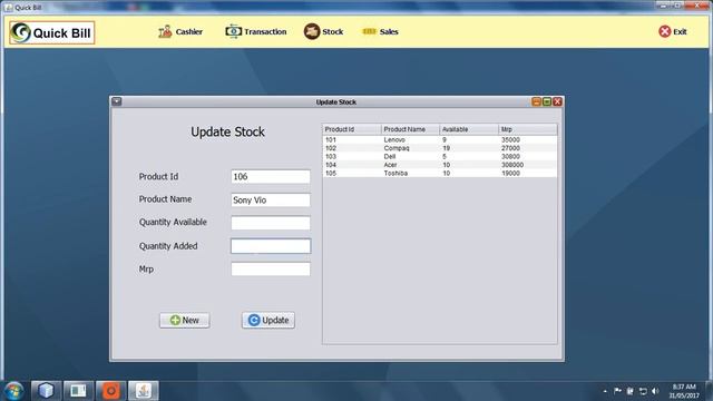 Supermarket Billing System in Java. Part 1 - with source code смотреть онлайн