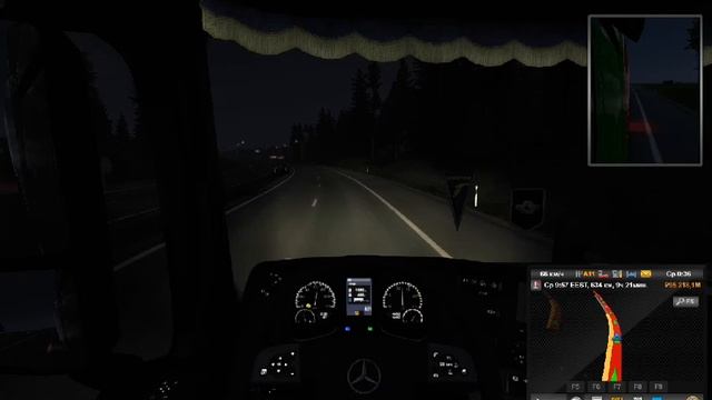 Euro Truck Simulator 2- руль - SVEN GC-W700 груз рыбные палочки ?решил сыграт что-то ? смотреть онлайн