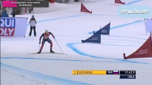 УСТЮГОВ, СУНДБЮ - ФИНАЛ - ГОНКА В ГОРУ 9 КМ. МУЖЧИНЫ. Трансляция || ТУР ДЕ СКИ 2017 - 7 день