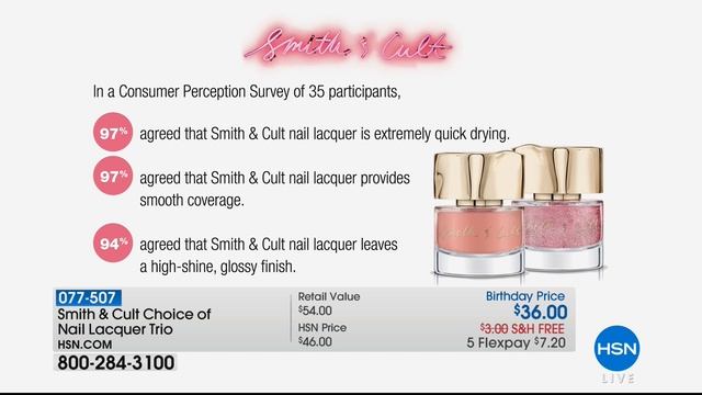 Smith Cult Forever Fades Fast Nail Lacquer Trio смотреть онлайн