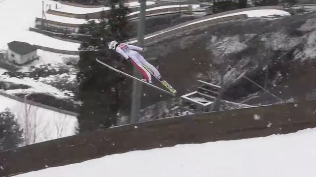 Sander Kleven 110m | Vikersund K105 (Gate 12) смотреть онлайн
