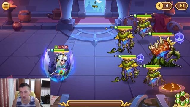 ЭЛОИЗА В3 И 5 ТИКСОВ РВУЧИЙ ОТРЯД ДЛЯ ЗП 2.0 НЕЖИТИ! Idle Heroes смотреть онлайн