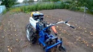 Работа мотоблока, навесного оборудования и средств механизации на протяжении года, за 10 минут