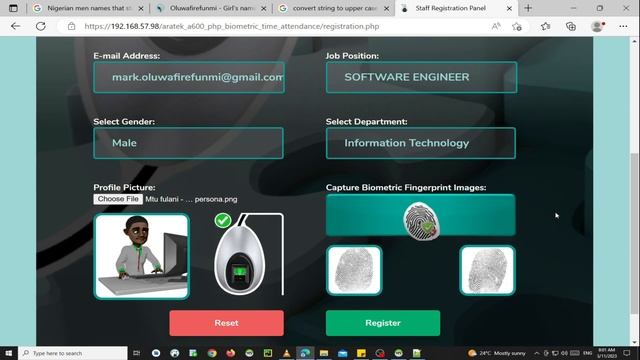 PART 5 - Staff Clock IN on ARATEK A600 PHP Web Biometric Time and Attendance DEMO смотреть онлайн
