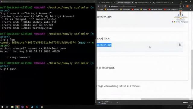 "Introduction to GitHub" presented by Ahmet Tachmuradov & Yazgeldi Seyidov смотреть онлайн