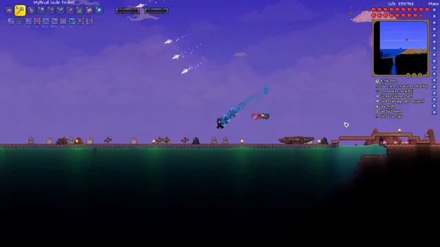 Terraria AD Mode Episode 11: Aquatic Scourge and The Destroyer смотреть онлайн