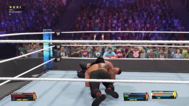 WWE 2K23 - Brock Lesnar Handicap Full Match