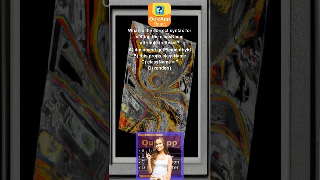 React What is the correct syntax for setting the className attribute in React смотреть онлайн
