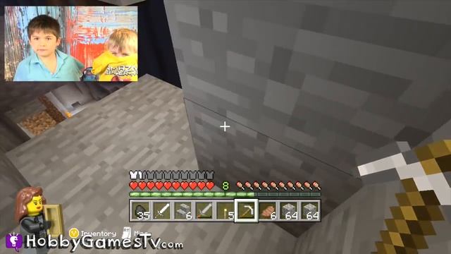 Minecraft Trixie 18 Enderman Attack HobbyPig HobbyFrog by HobbyGamesTV смотреть онлайн