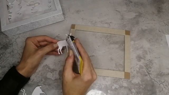 DIY Волшебный новогодний декор "зимняя сказка" ?Magic décor "winter fairy tale" смотреть онлайн