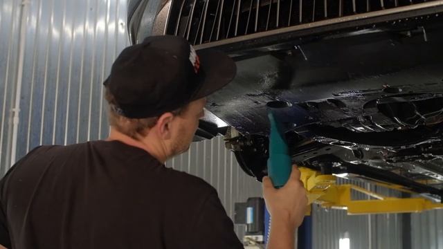 Жидкая шумка Dr.Rubber Lexus ES в дэтейлинг центре Bumerang смотреть онлайн