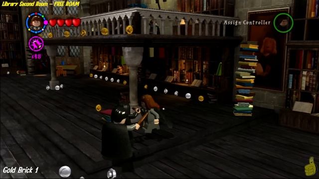 Lego Harry Potter Years 1-4: Library and Library Second Room FREE ROAM (All collectibles) - HTG смотреть онлайн