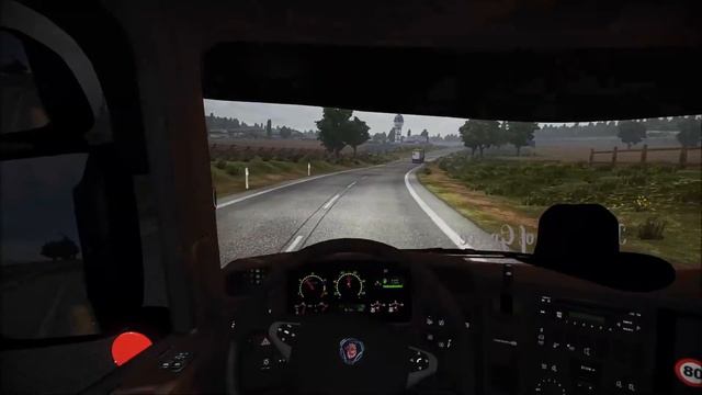 ★ EuroTruckSimulator2 Scania R620 D.KONTOS Logitech g27 смотреть онлайн