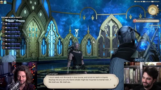 THE END (of 5.0) | Grinding Gear Reacts to the Shadowbringers MSQ смотреть онлайн