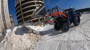 Трактор Т-40А ЖДАЛ ЭТОГО ОЧЕНЬ ДОЛГО / Т-40 РАБОТА В МОСКВЕ / СРАЗУ ДВА ЗАКАЗА