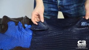 ВидеоОбзор#5 Самые ценные части кожи крокодила