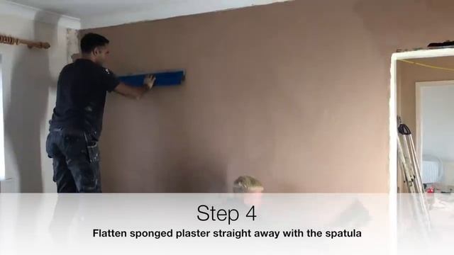 Plastering - Skimming,  One Coat Sponge