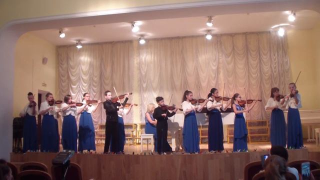 "Метель" Свиридова в исполнении ансамбля "Октава" ДШИ№ 1 смотреть онлайн