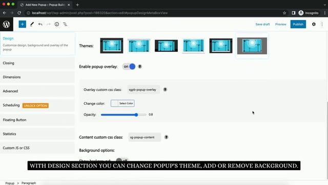 Create WordPress Popup In Seconds With Popup Builder Plugin.