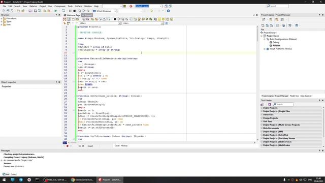 Delphi XE7 ReadProcessMemory WriteProcessMemory working with process virtual memory смотреть онлайн