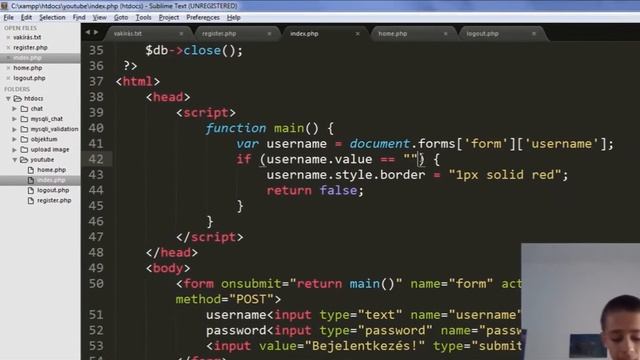 PHP #3 Regisztráció, Bejelentkezés смотреть онлайн