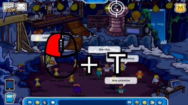 How to Throw Snowballs Really Fast on Club Penguin | Legacy смотреть онлайн