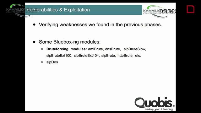 Kamailio World 2015 - Sergio García Ramos - VoIP Security – Bluebox ng Continuous Pentesting смотреть онлайн