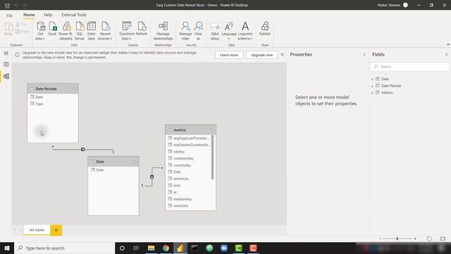 Custom Date Period Selections in Power BI смотреть онлайн