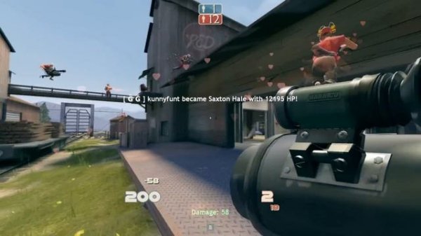 Saxton Hale: Team Fortress 2 [Commentary] Custom Game Mode