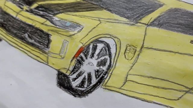 нарисовать Chevrolet Camaro смотреть онлайн
