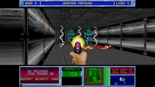 Blake Stone: Planet Strike - 08 Weapons Training - 100% 4K No Commentary смотреть онлайн