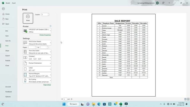 How to Convert EXCEL file to PDF in Microsoft Excel II Sameer Computer Gyan II смотреть онлайн