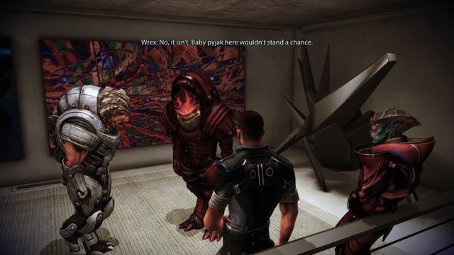 Javik asks who would win - Wrex Vs. Grunt - Mass Effect 3 LE Citadel DLC смотреть онлайн