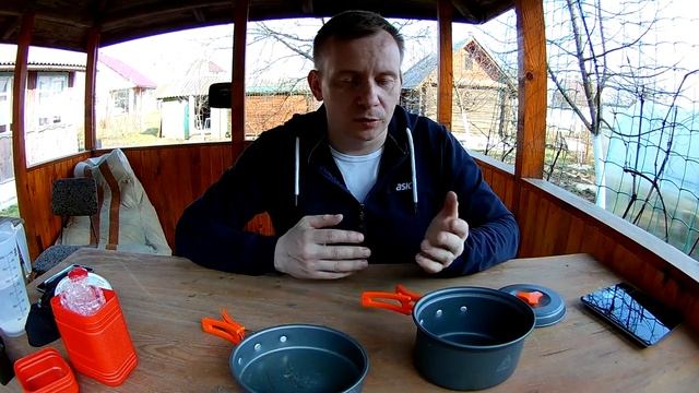 Обзор туристической газовой горелки и посуды для походов с AliExpress спустя год использования смотреть онлайн