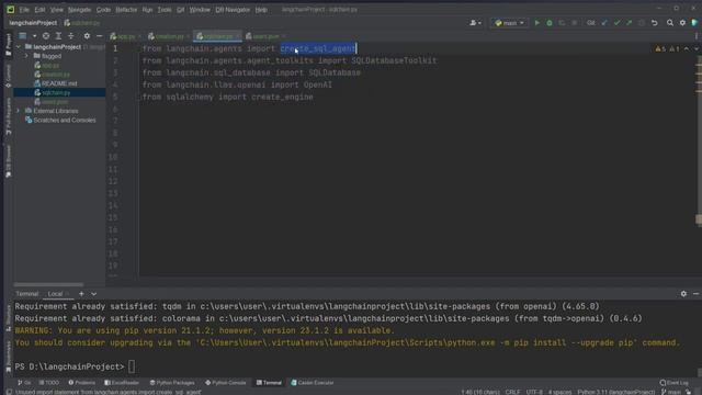 LangChain Application mit Gradio - Run Agents in the Web to query your SQL Database смотреть онлайн