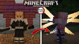 НОВЫЙ Аддон на КЛИНОК РАССЕКАЮЩИЙ ДЕМОНОВ для МАЙНКРАФТ на ТЕЛЕФОНЕ!АДДОН КЛИНОК РАССЕКАЮЩИЙ ДЕМОНОВ
