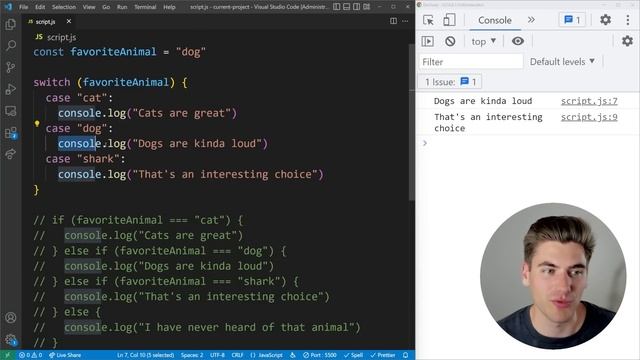 Learn Switch Statements In 7 Minutes смотреть онлайн