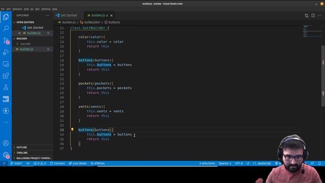 AM Coder - The Builder Design Pattern (Example in Javascript) смотреть онлайн