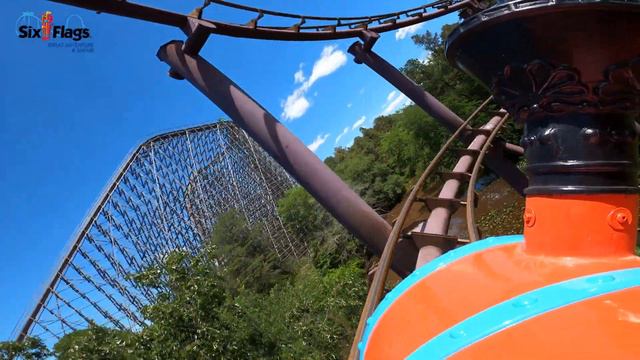 Official Runaway Mine Train POV - 4k 60fps - Six Flags Great Adventure смотреть онлайн
