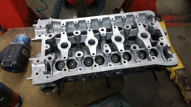 Снятие ГБЦ с двигателя 1.6 Шевроле Круз смотреть онлайн