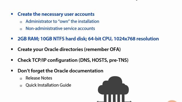 23 Installing Oracle Database 12c on Microsoft Windows Oracle on Windows Pre installation Requireme смотреть онлайн