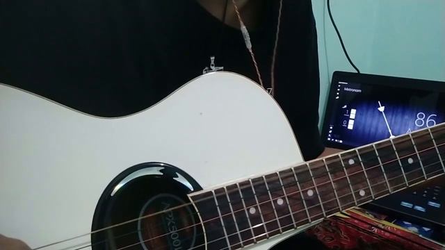 Keane • Somewhere Only We Know - guitar cover смотреть онлайн