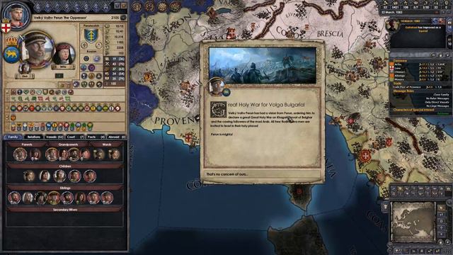 CK2: Gods On Earth #3 - Our MIGHTY Holy Order (Series B) смотреть онлайн