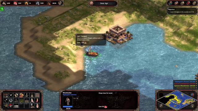 The Siege of Syracuse (Death of Archimedes) - The Rise of Rome - Age of Empires Definitive Edition смотреть онлайн