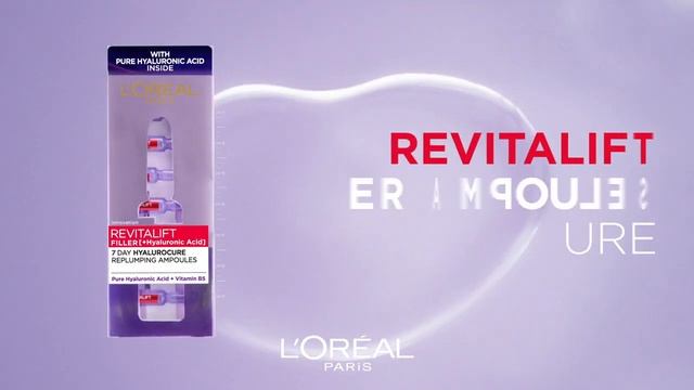 L'Oréal Paris Revitalift Filler 7 Day Hyalurocure Ampoulles смотреть онлайн