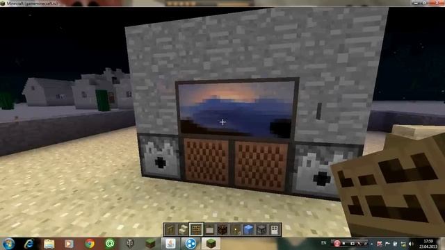 Как сделать стол,стул,диван,телевизор,фонтан, в minecraft смотреть онлайн