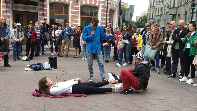 Смертельный номер на Арбате ? Часть 3 #ПленэрскиеХроники|МОСКВА |Впечатлительным не смотреть! смотреть онлайн