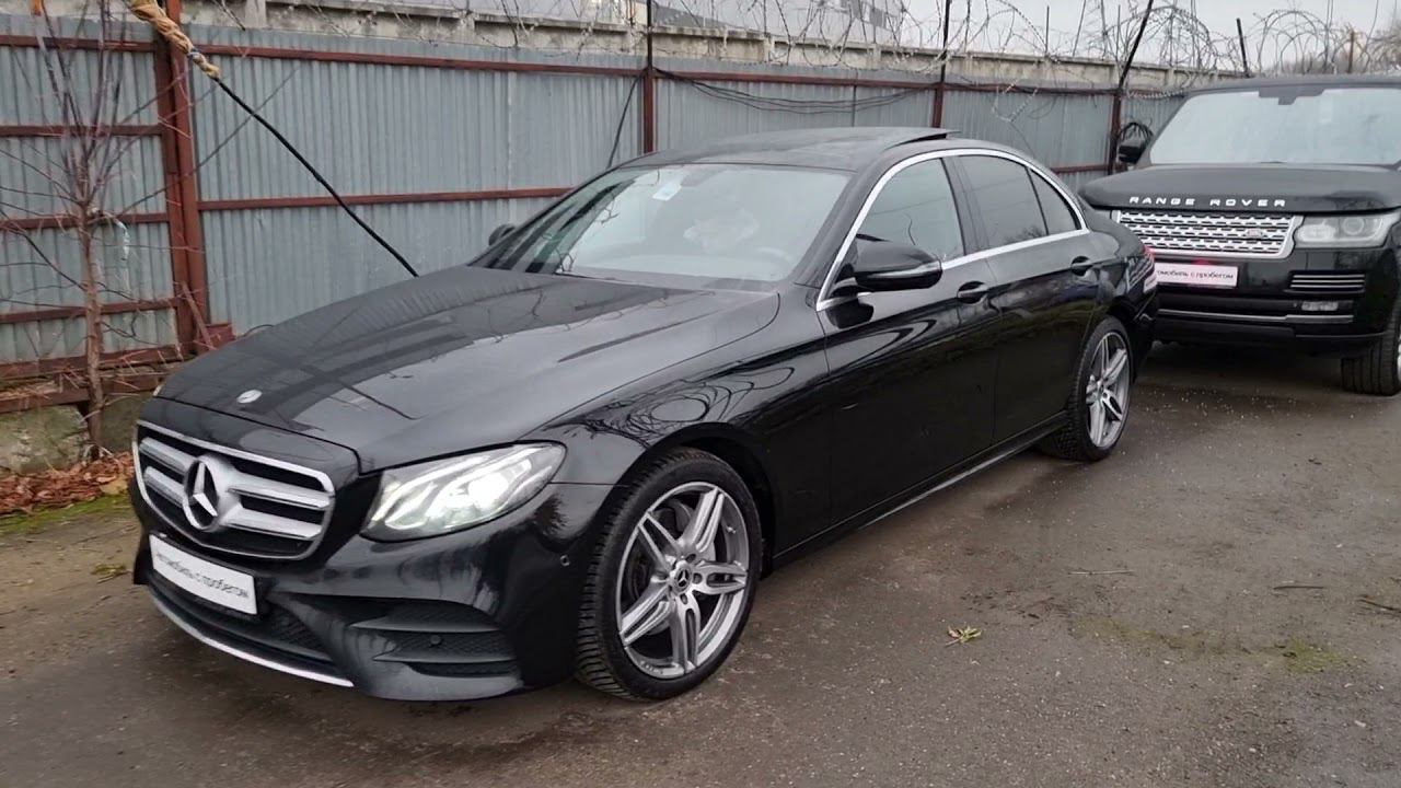 Автоподбор Mercedes E200 4MATIC 2017г.63000км 3200000руб. смотреть онлайн