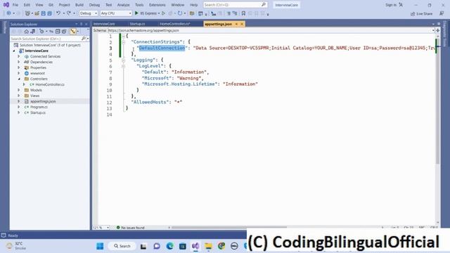 how to read appsettings.json in .net core in hindi смотреть онлайн